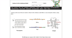 Desktop Screenshot of evolutionarymodel.com